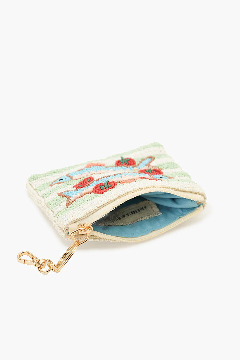 Seaside Stripes Sardine Pouch