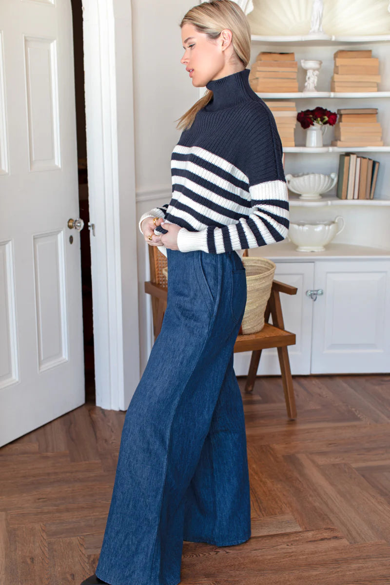 Tulip trouser - indigo
