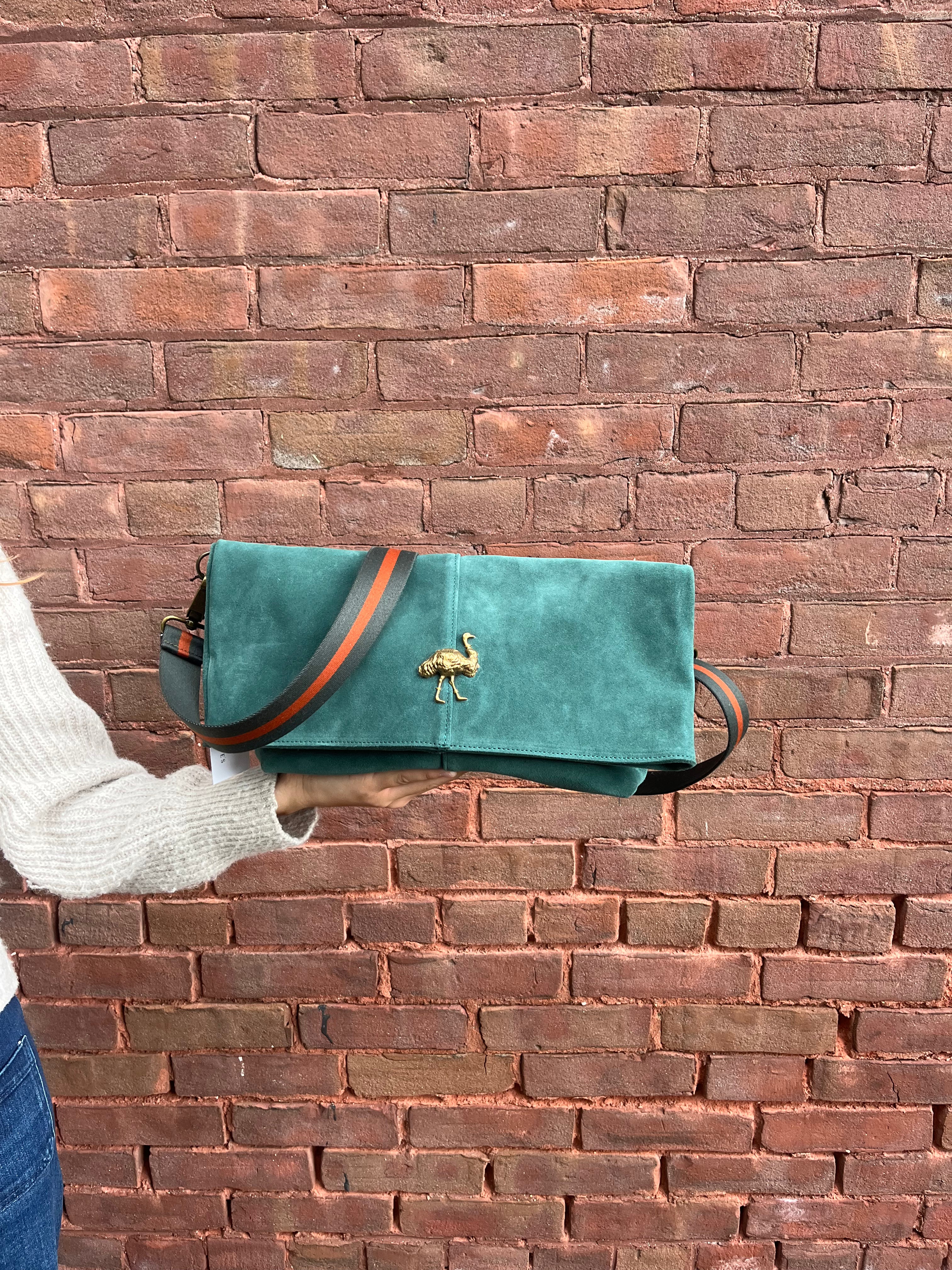 Spritz bag w/ostrich