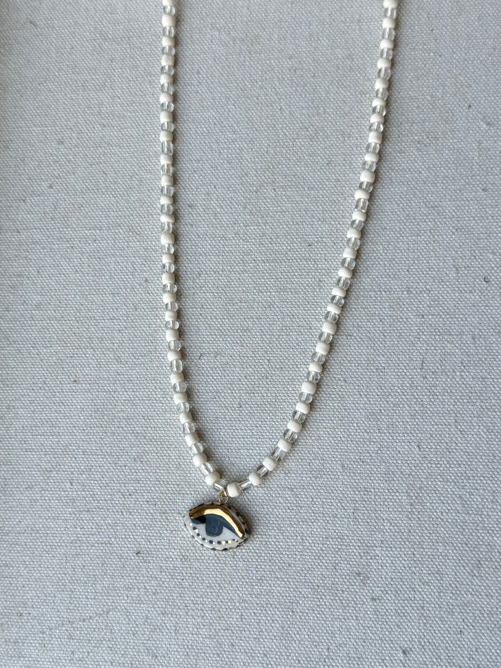 Not so Evil eye Beaded Necklace NEW COLORS