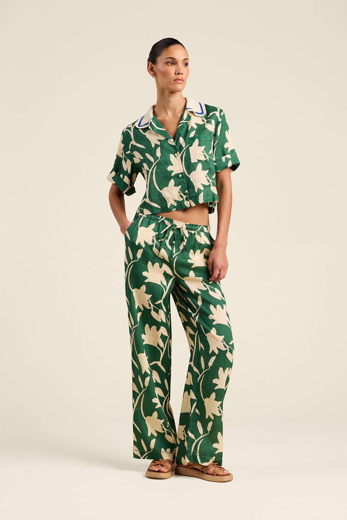 Vera Pant Madalena Floral