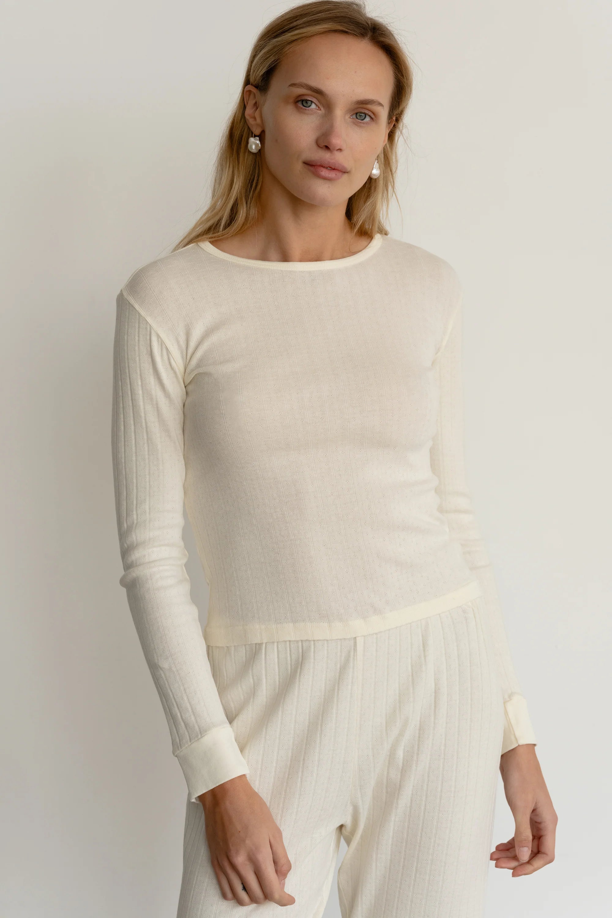 The Pointelle Long Sleeve