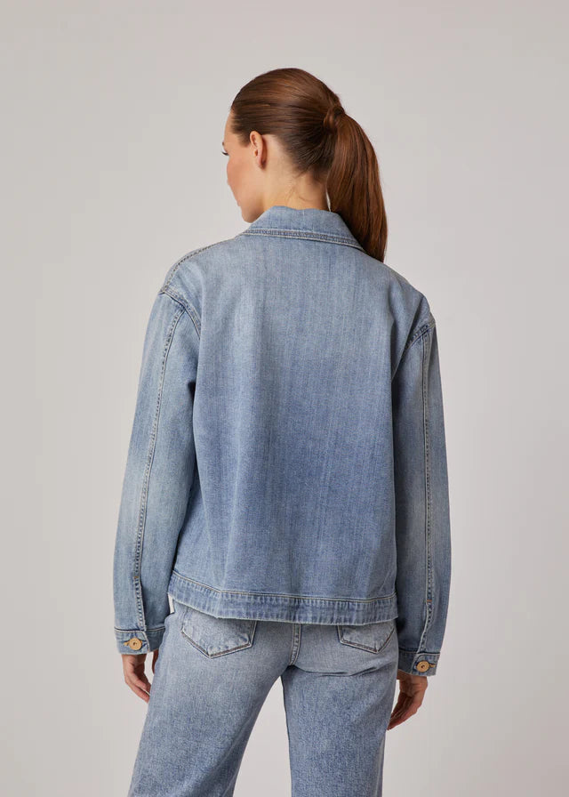 Edyson Mitchell Relaxed Shirt Jacket - Comfort Stretch