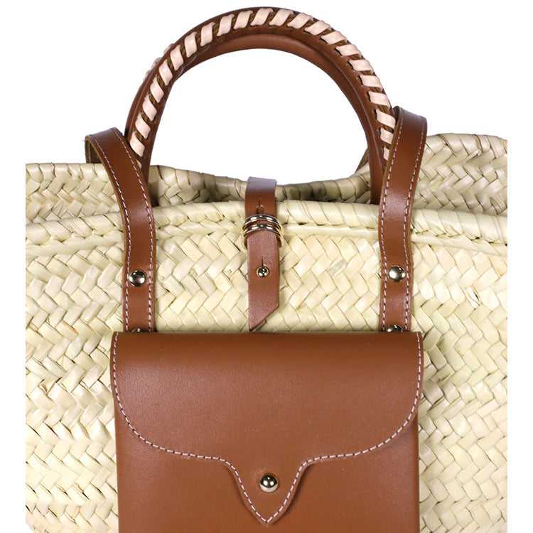 Panier Monday tan/peach