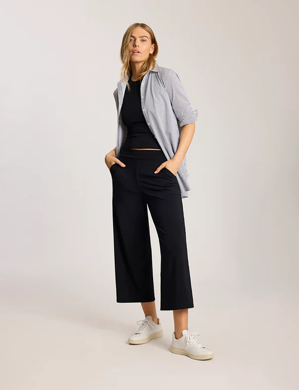 Butter Luxe Cropped Travel Trouser