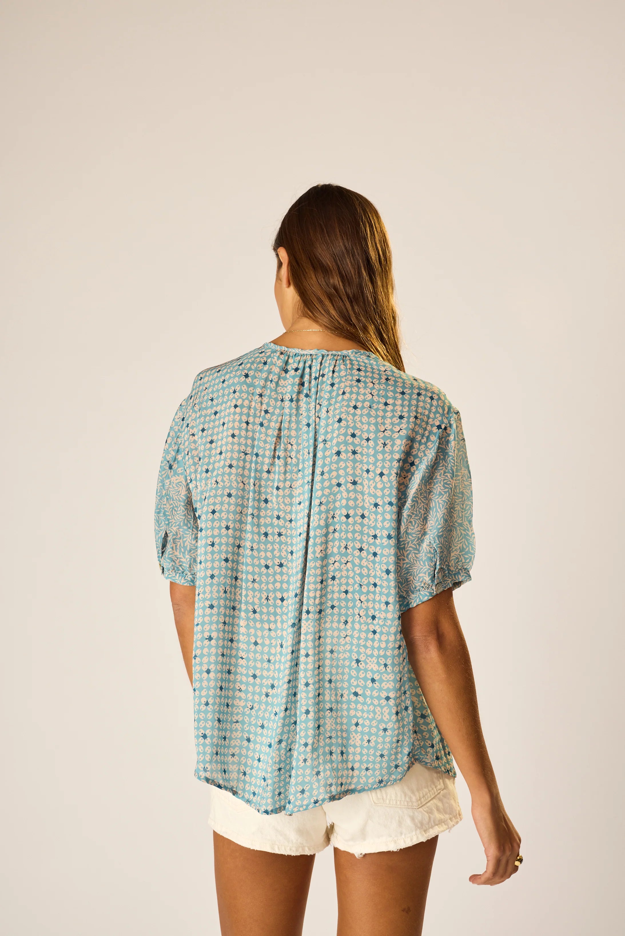 Violet Top - Delphi Sky