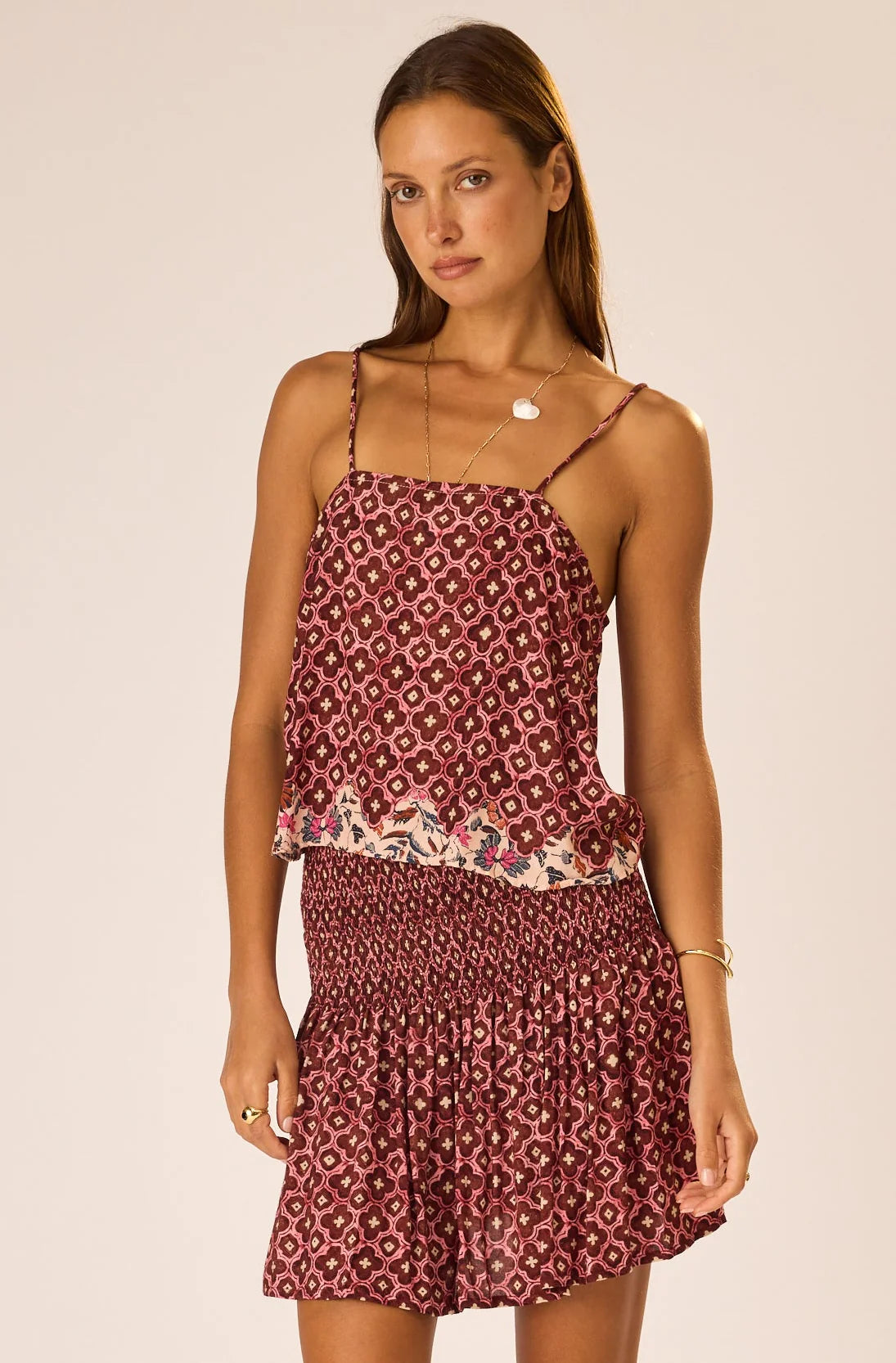 Fern Cami - Mosaic Spice