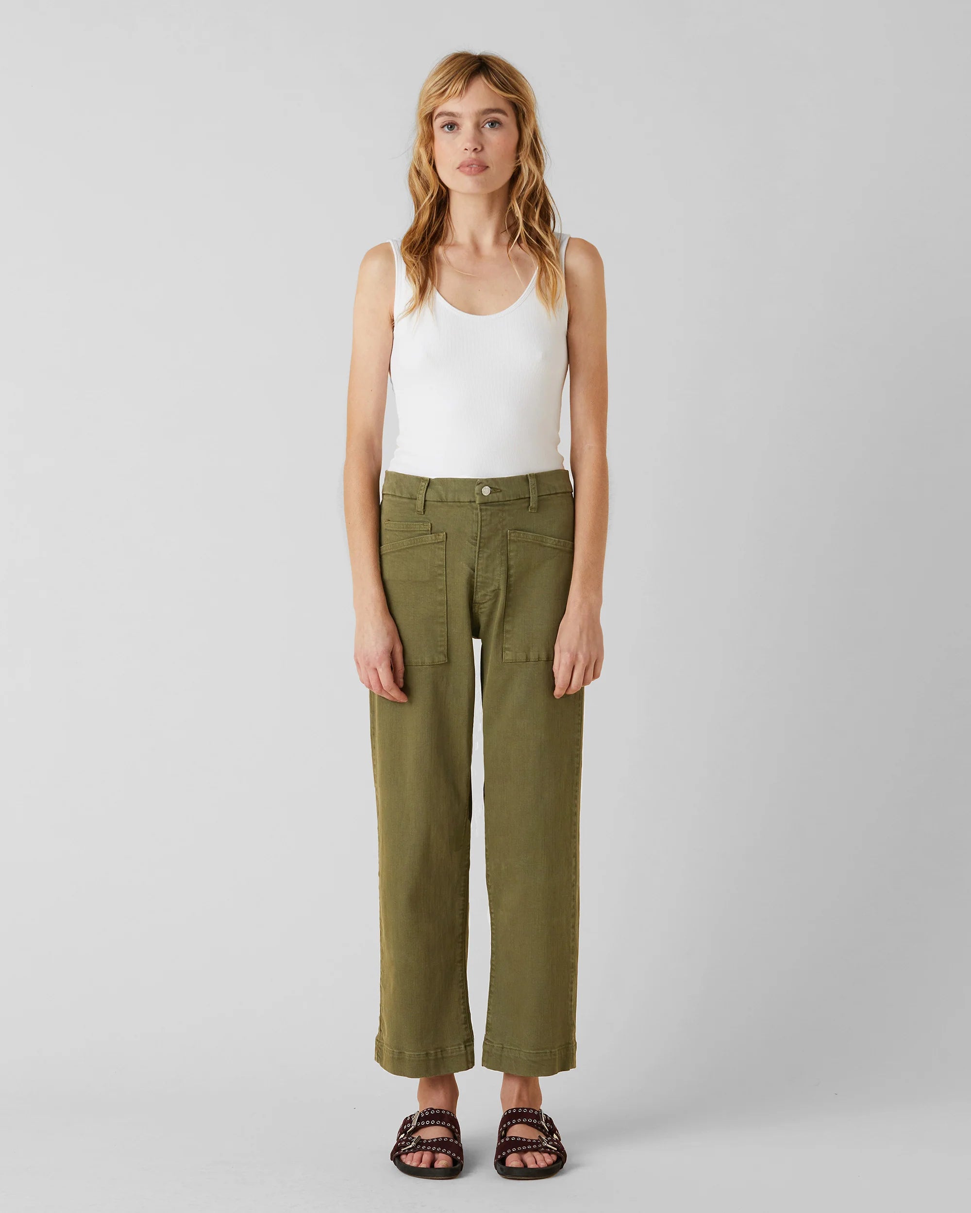 Colette patch pocket trouser