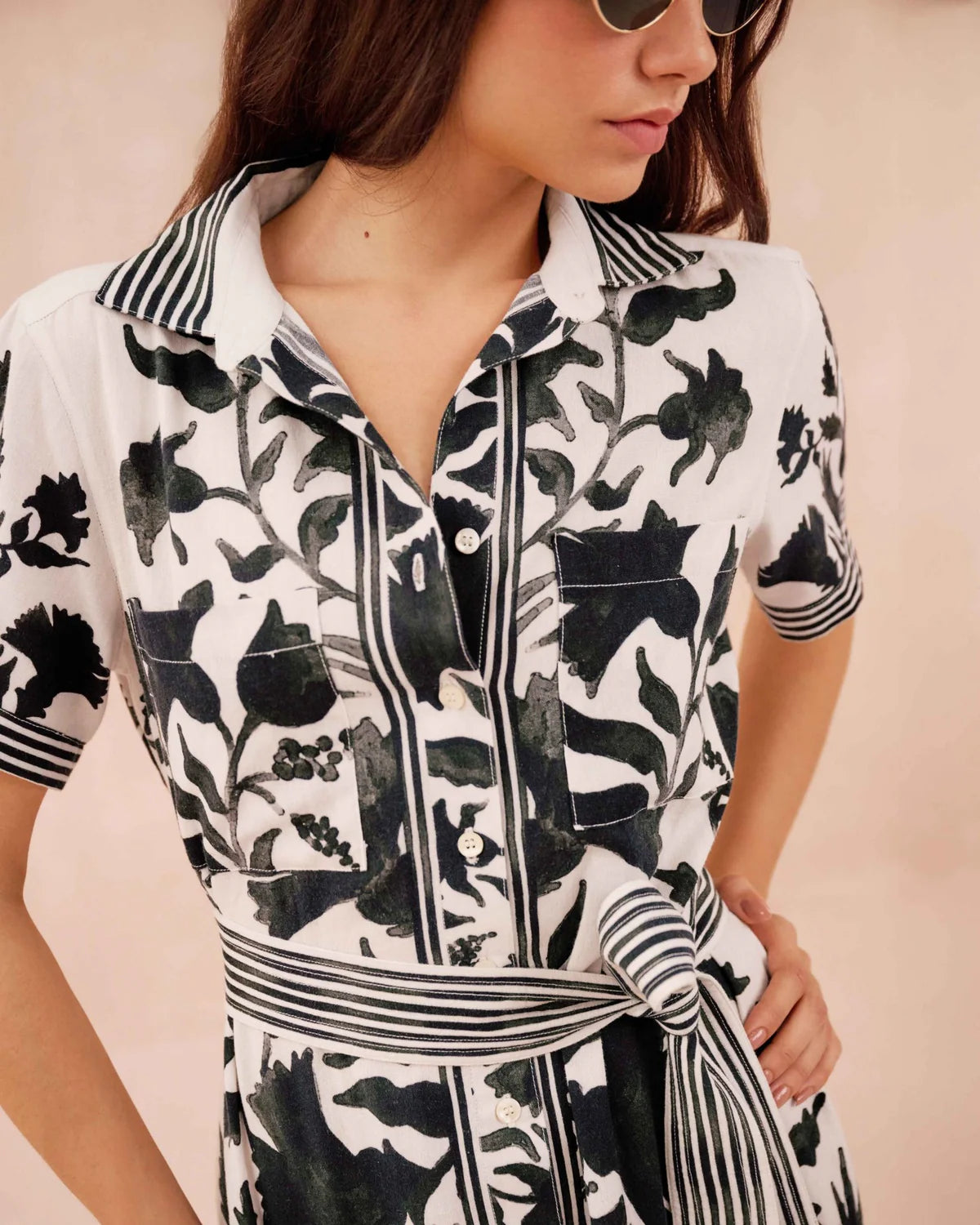 Amira shirt dress