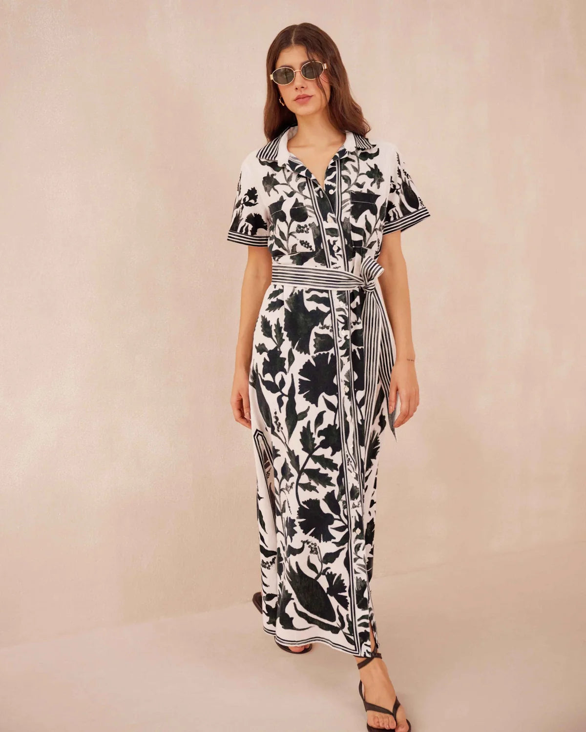 Amira shirt dress