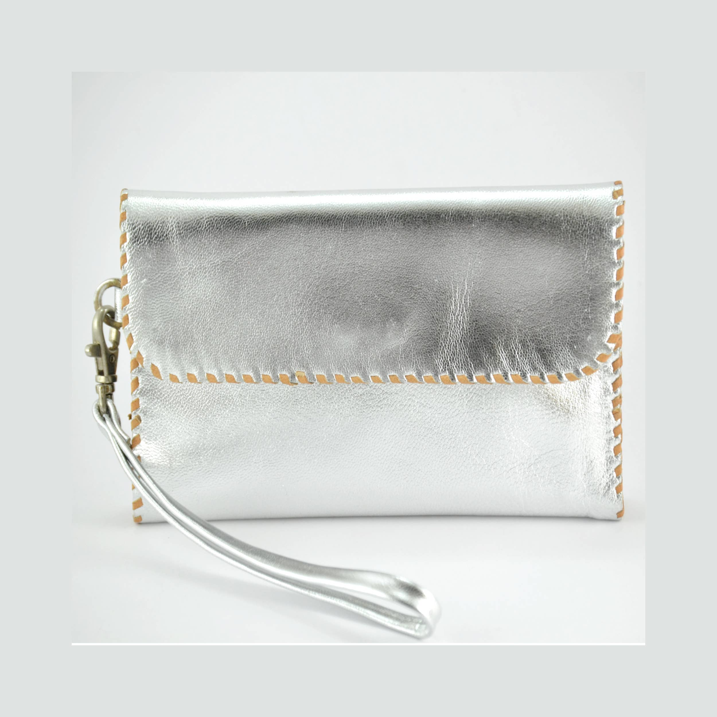 Nancy Wallet - Metallic Leather