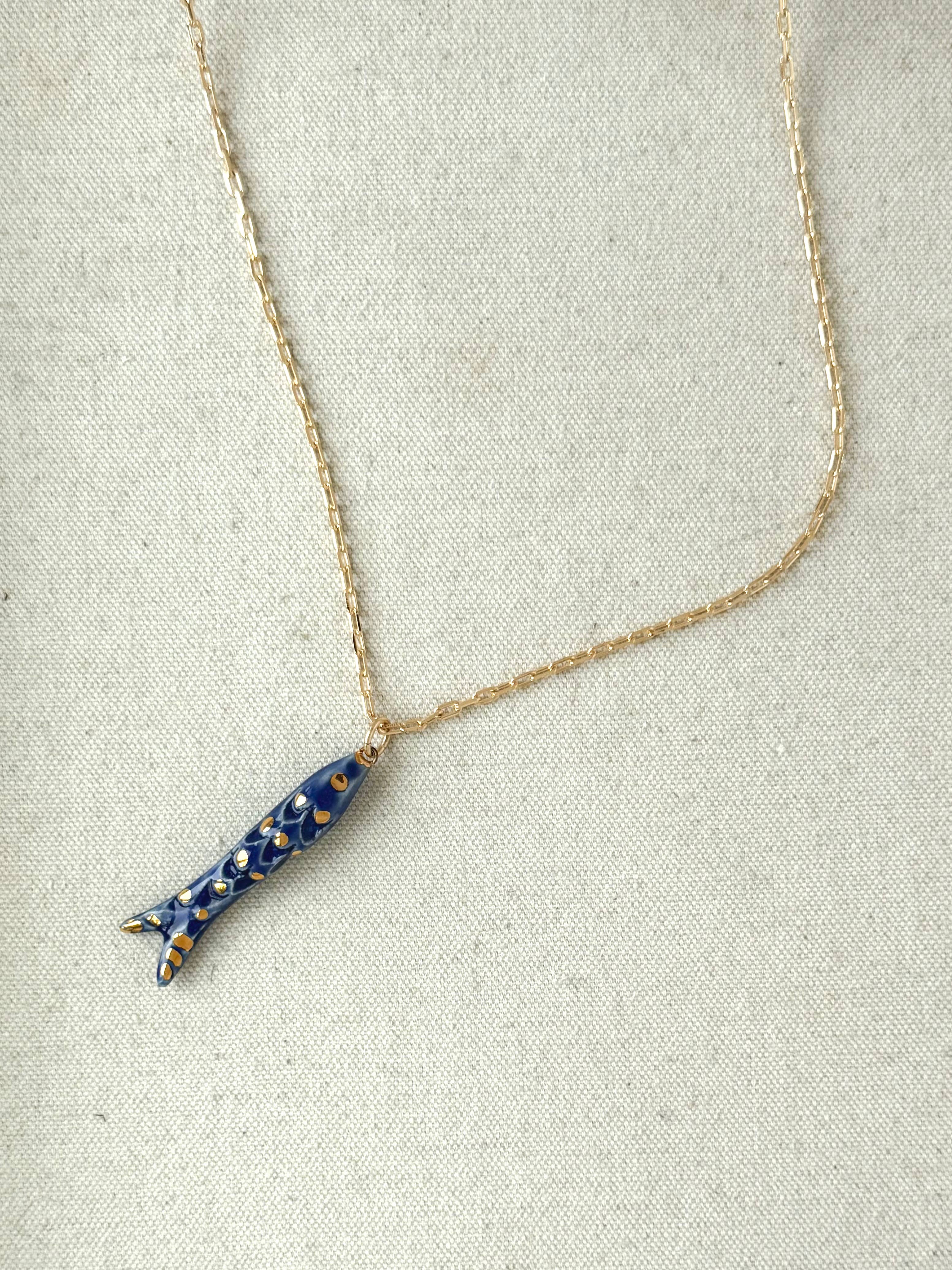 Fish "Catch" Necklace