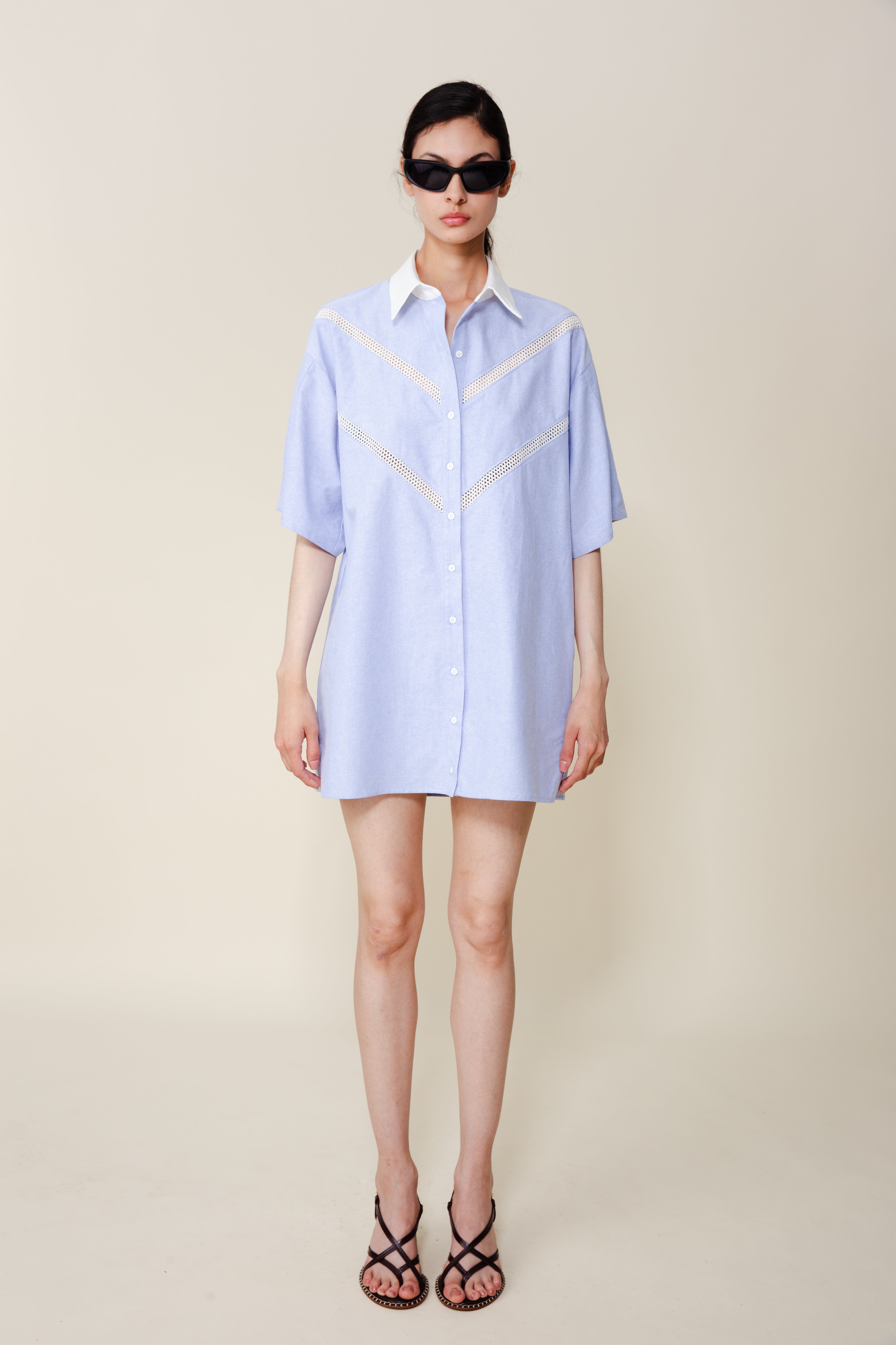 Sunflower Shirt Dress