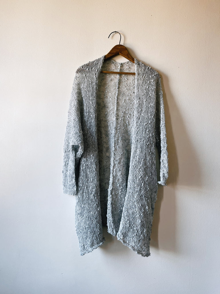 Noil summer cardigan