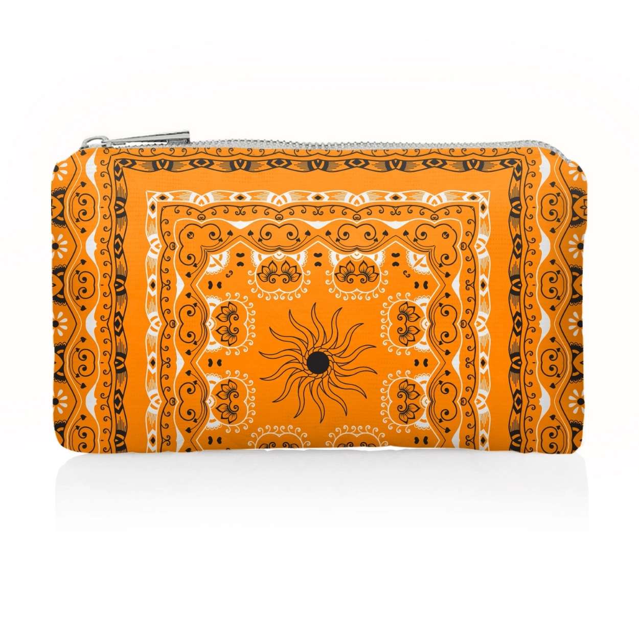 Orange Bandana Mini pouch