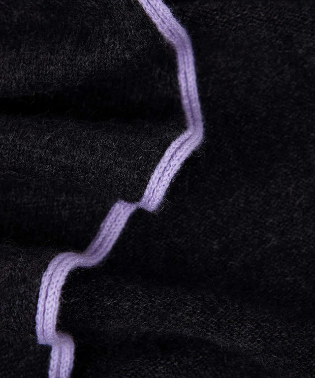 Diamond cashmere scarf