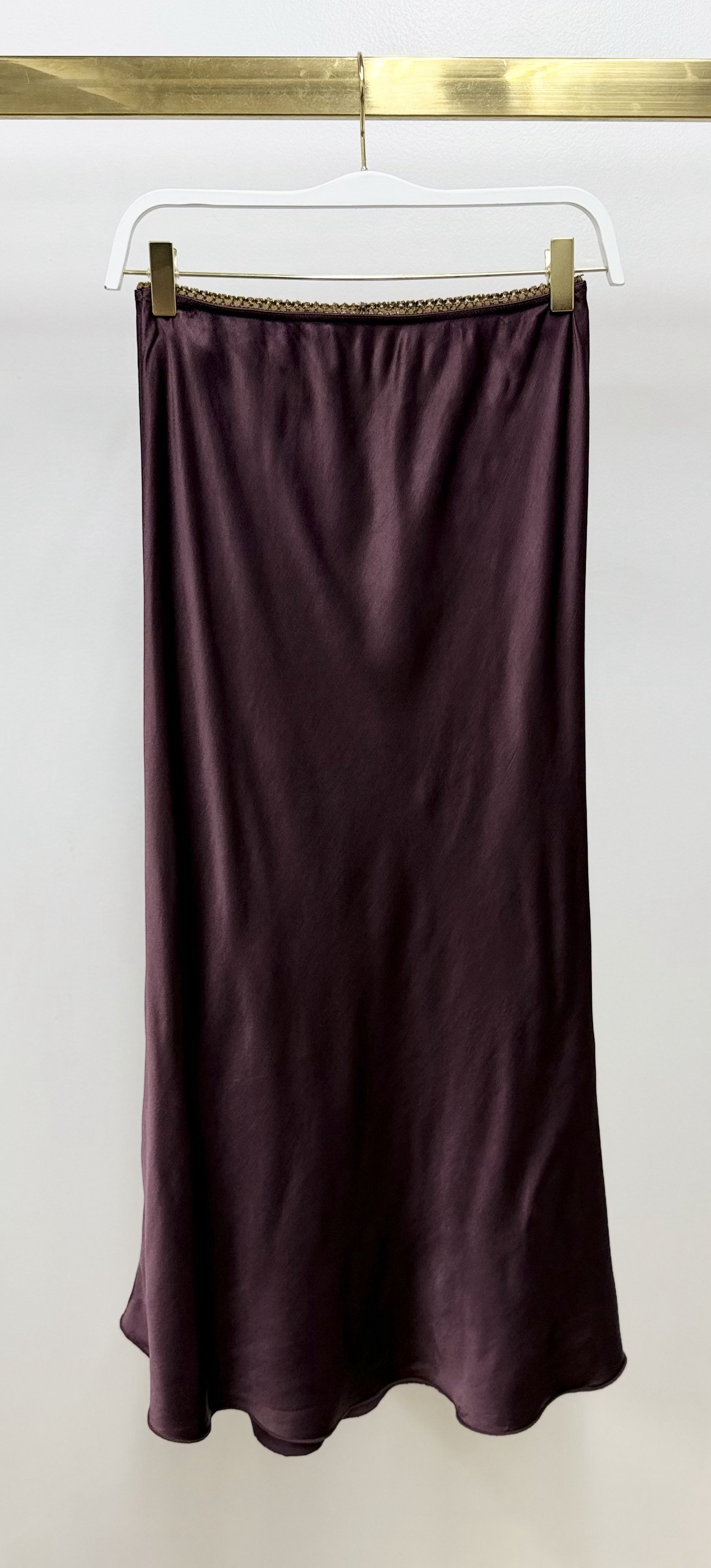 Silky Slip Skirt