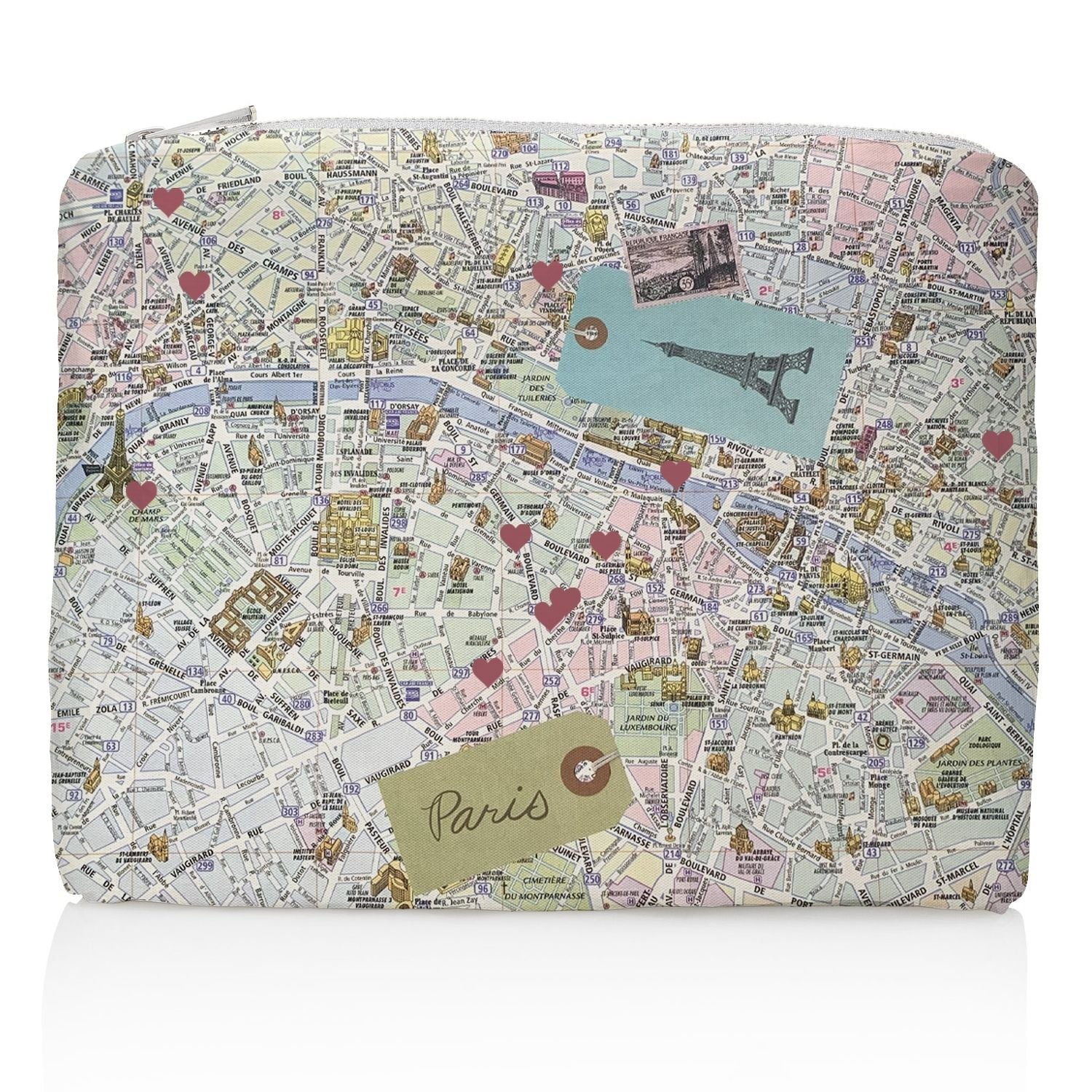 For the L'amour of Paris pouch