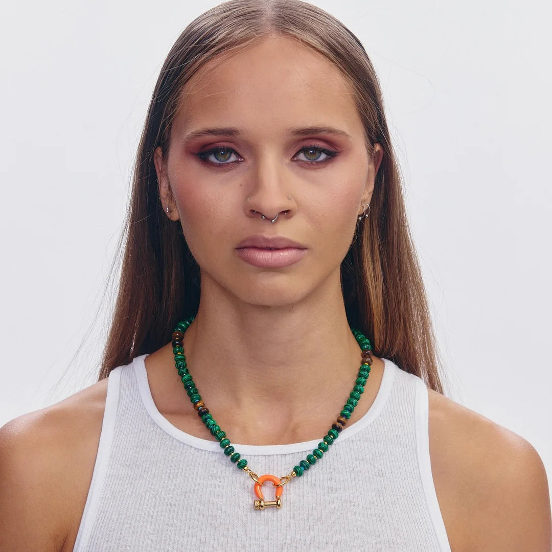 Bean necklace