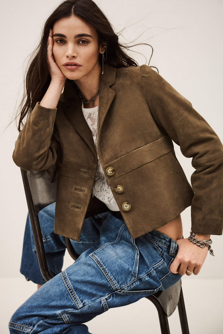 Morfeo suede jacket