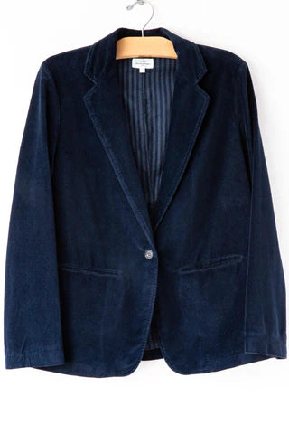 Virna Velvet Jacket - midnight