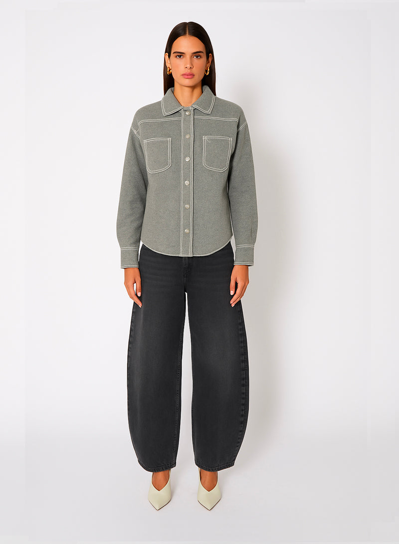 CARDIGAN AVEC SURPIQURES