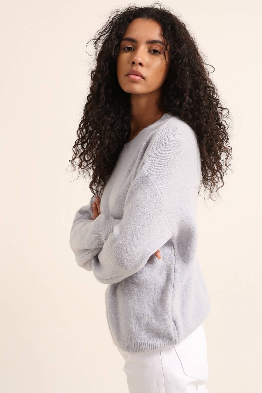 Slouchy Alpaca Sweater