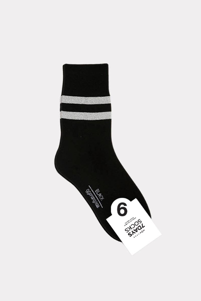 Women's Crew Glitter Socks