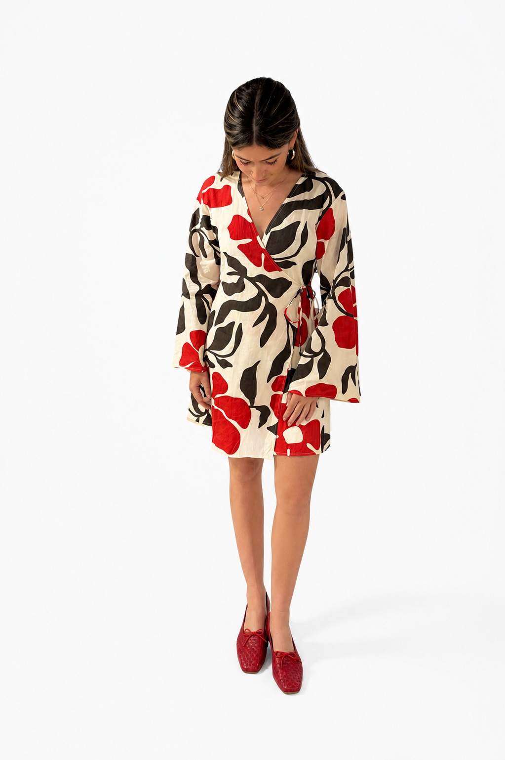 Kiki dress floral cherry