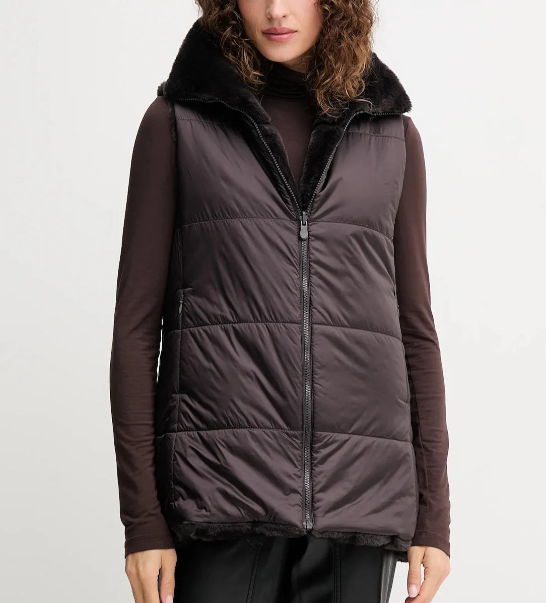 Nives faux fur vest