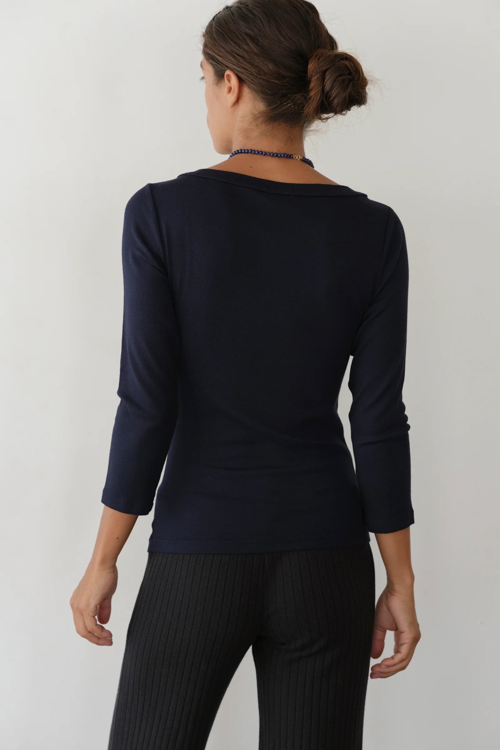 The Baby Rib Boat Neck