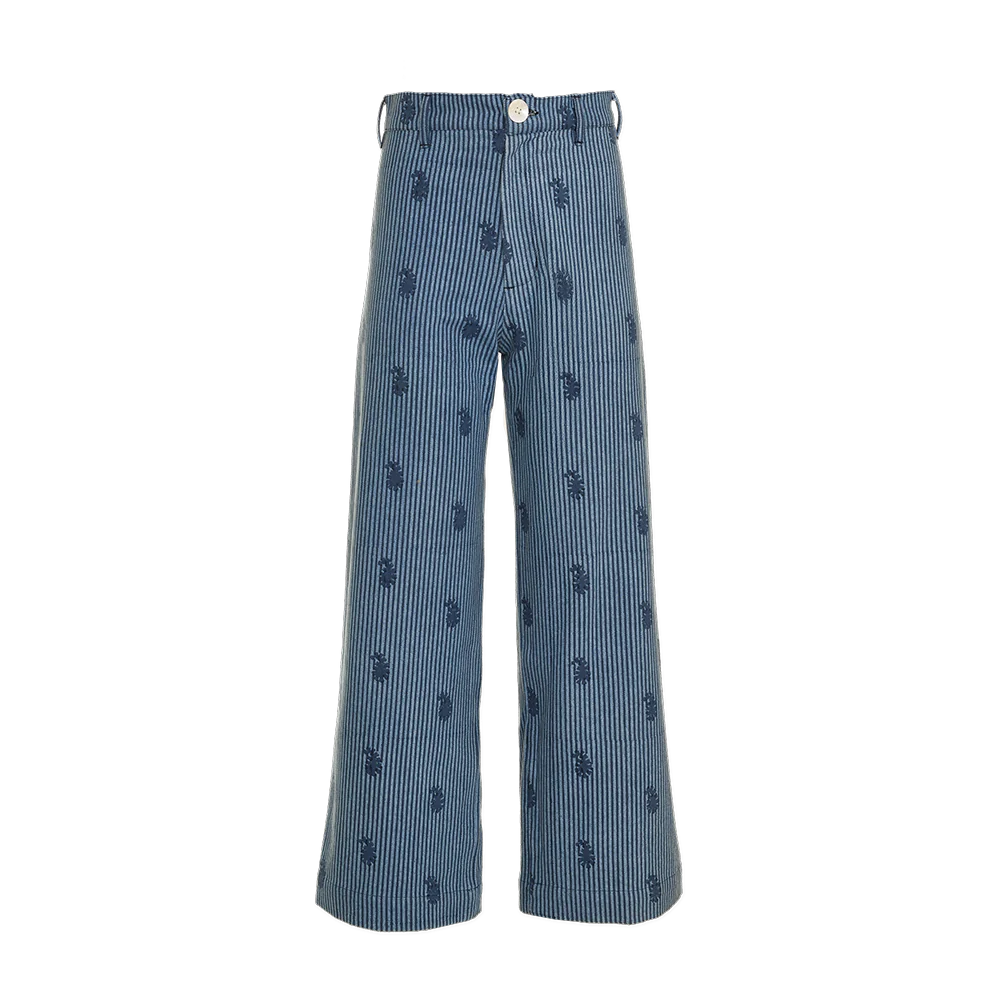 Disco pant thin stripe/paisley