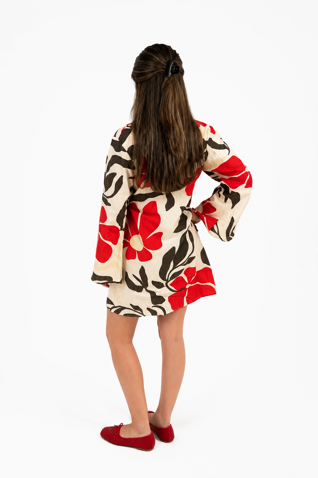 Kiki dress floral cherry