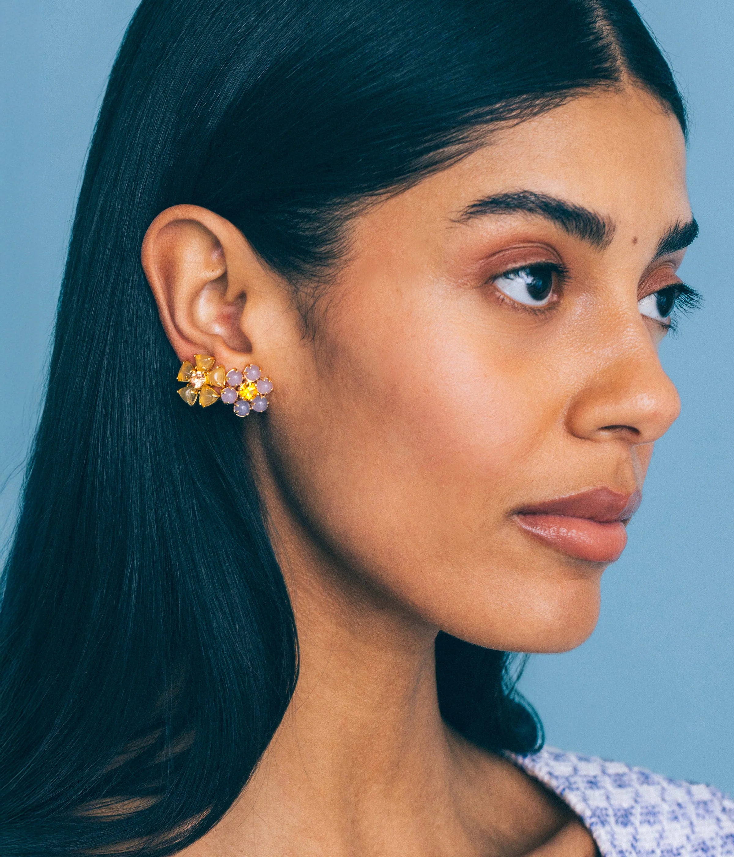 Emeline Flower Studs