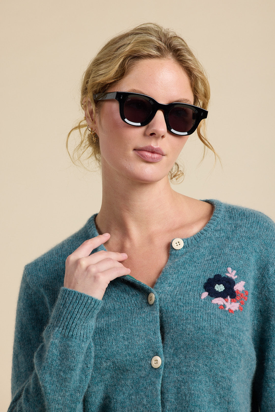 Teagan Cardigan Teal