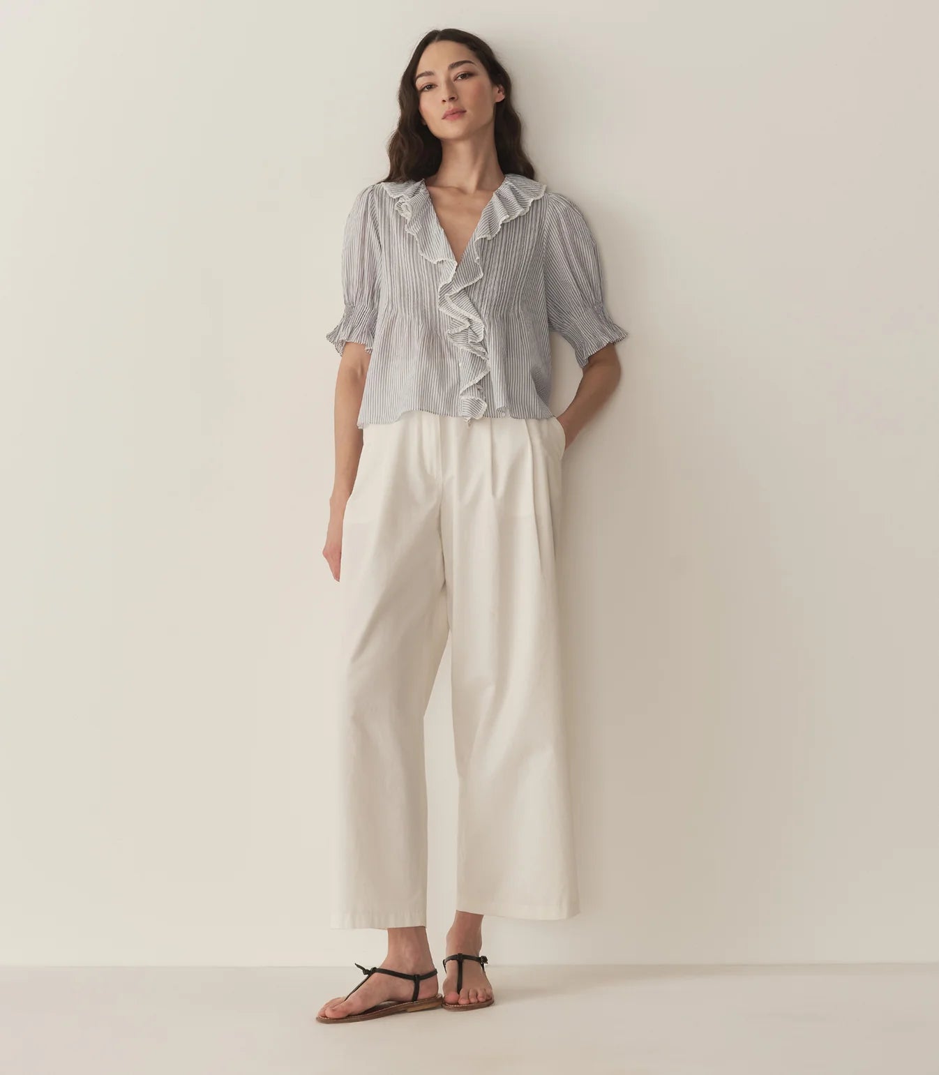 Henri Top - Adelaide Stripe