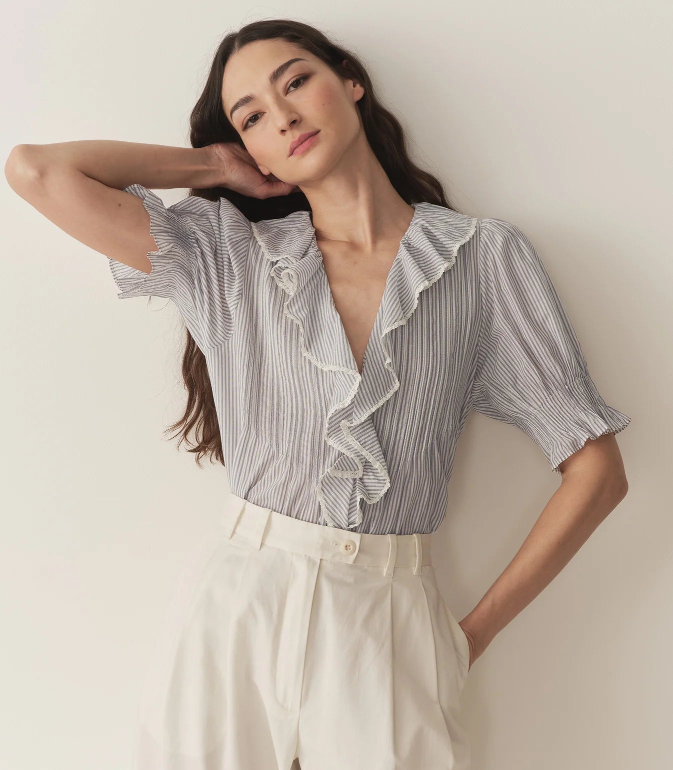 Henri Top - Adelaide Stripe