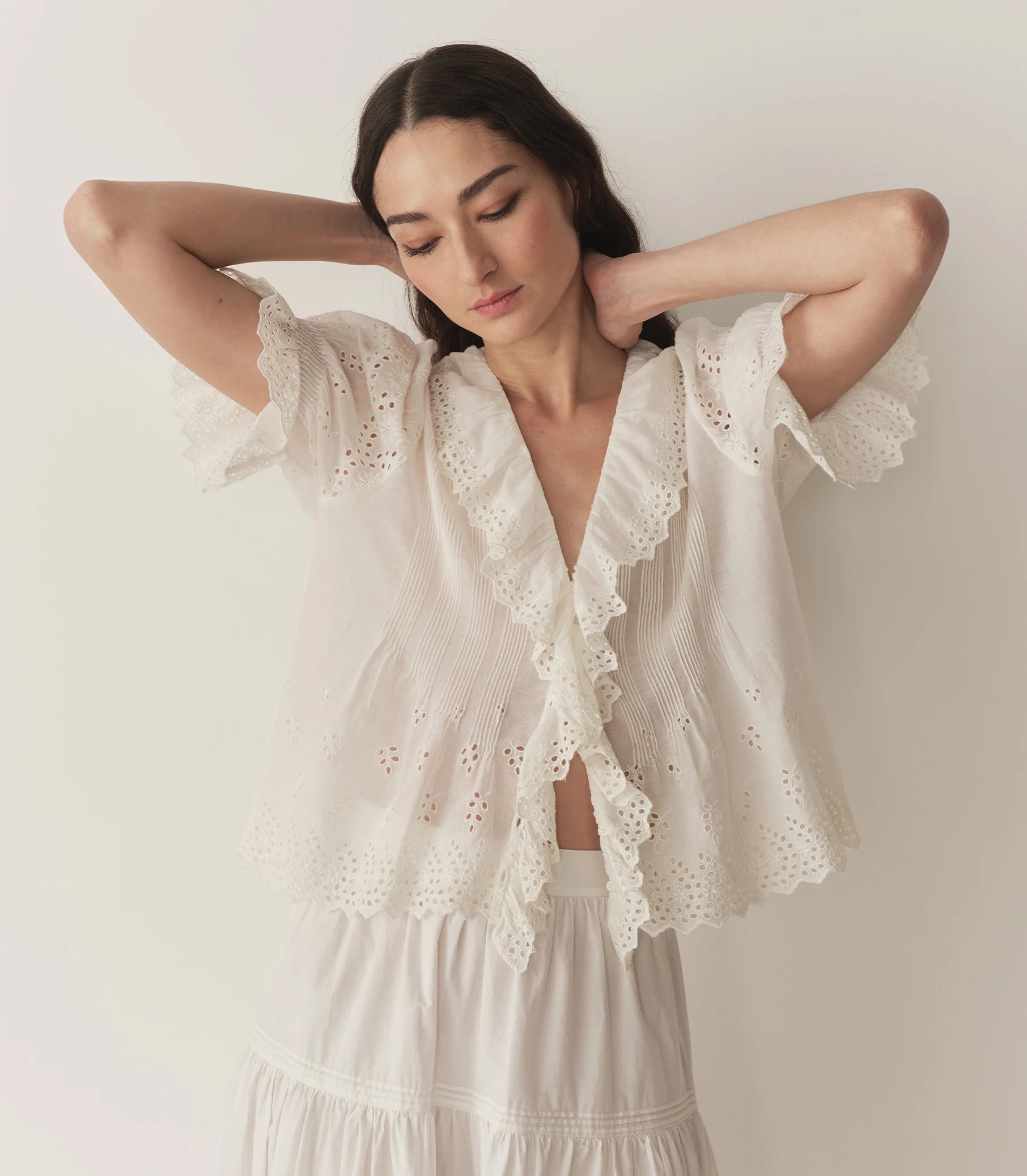 Henri Top - Salt Eyelet