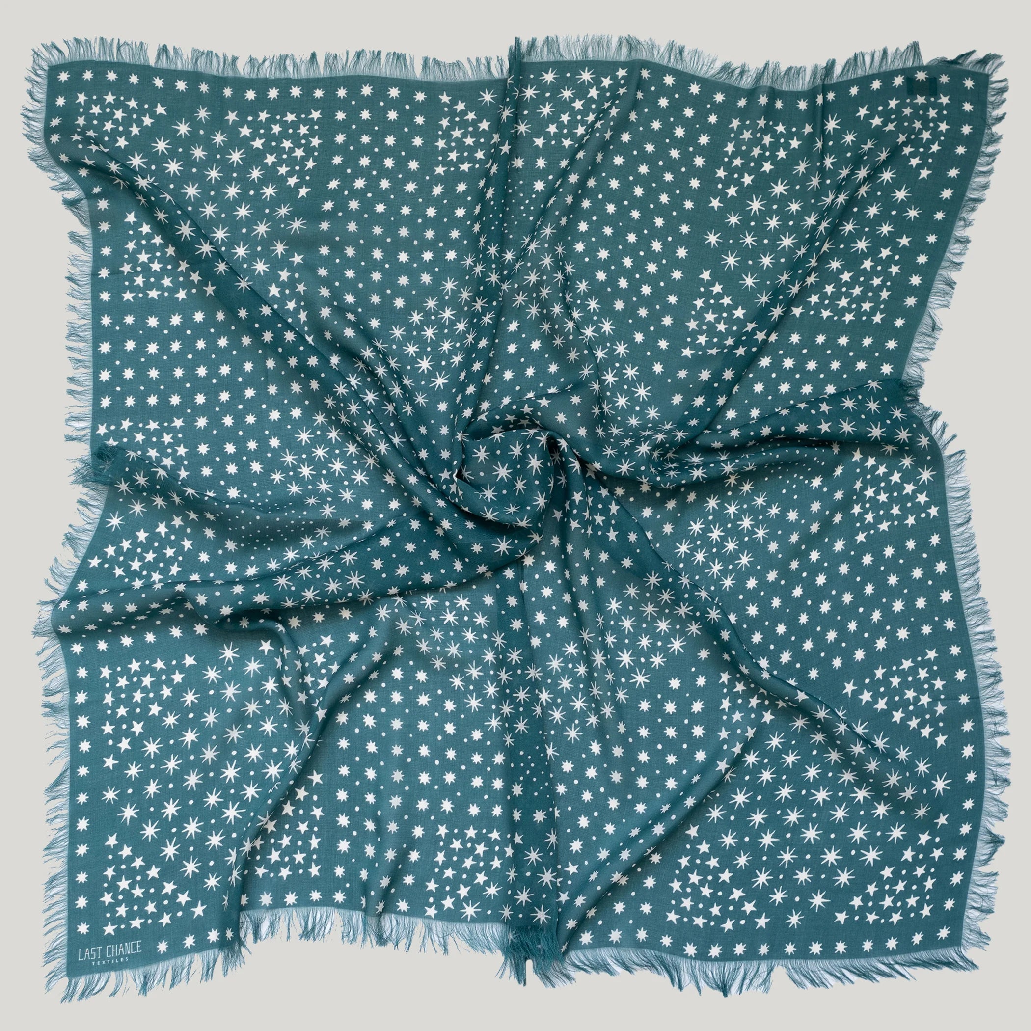 Oversize fringe bandana