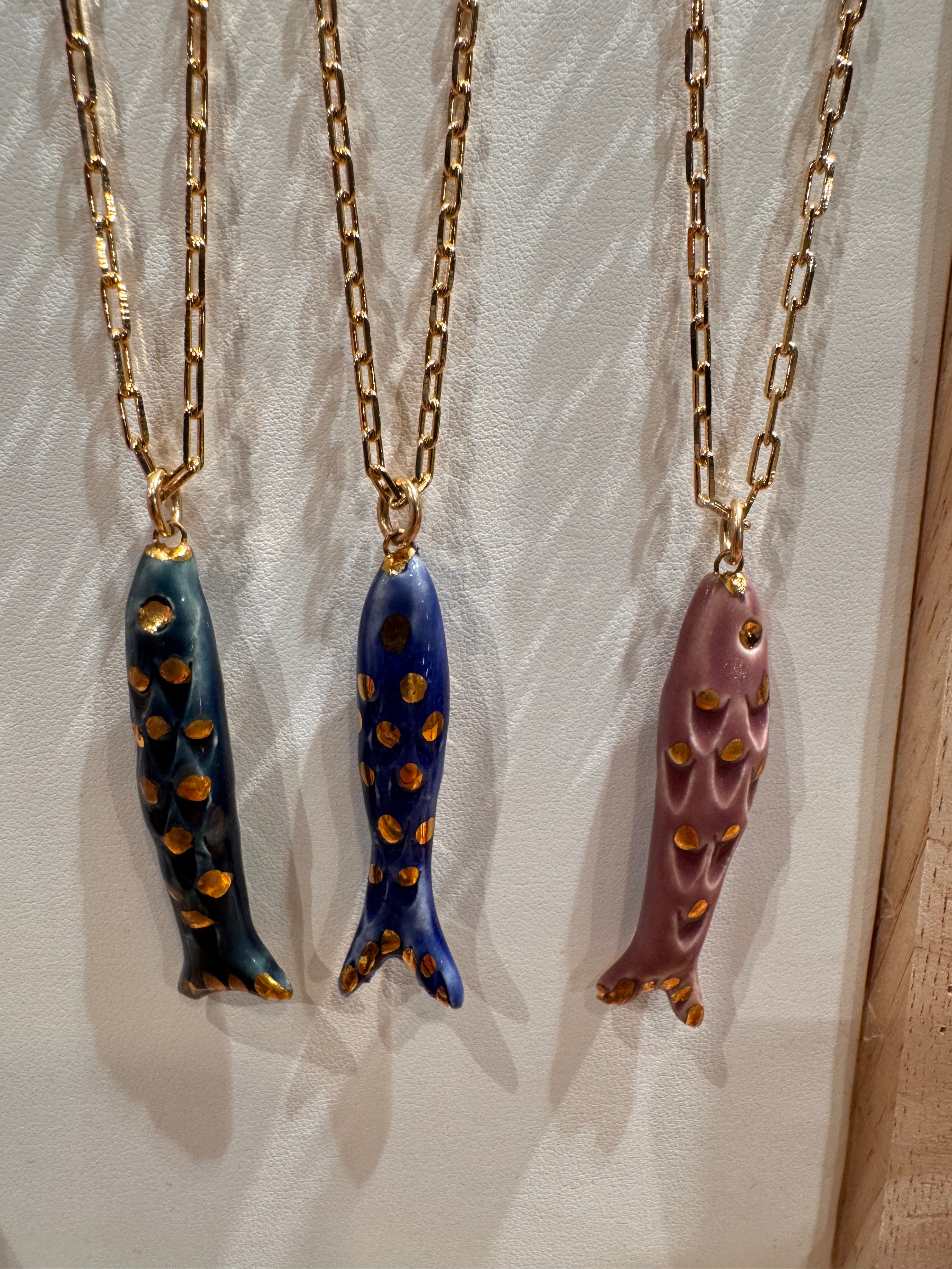 Fish "Catch" Necklace