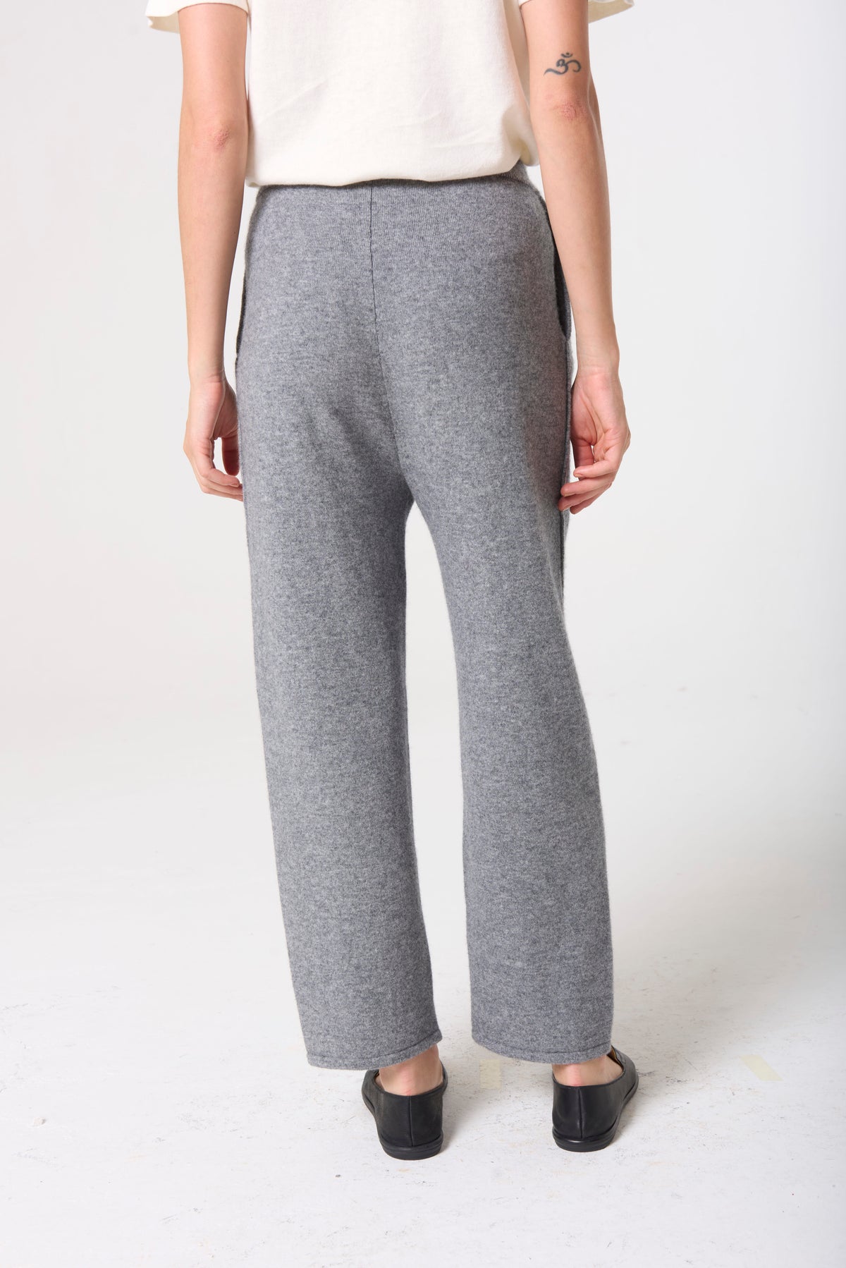 Zoé Barrel in Cashmere/Wool - Grey