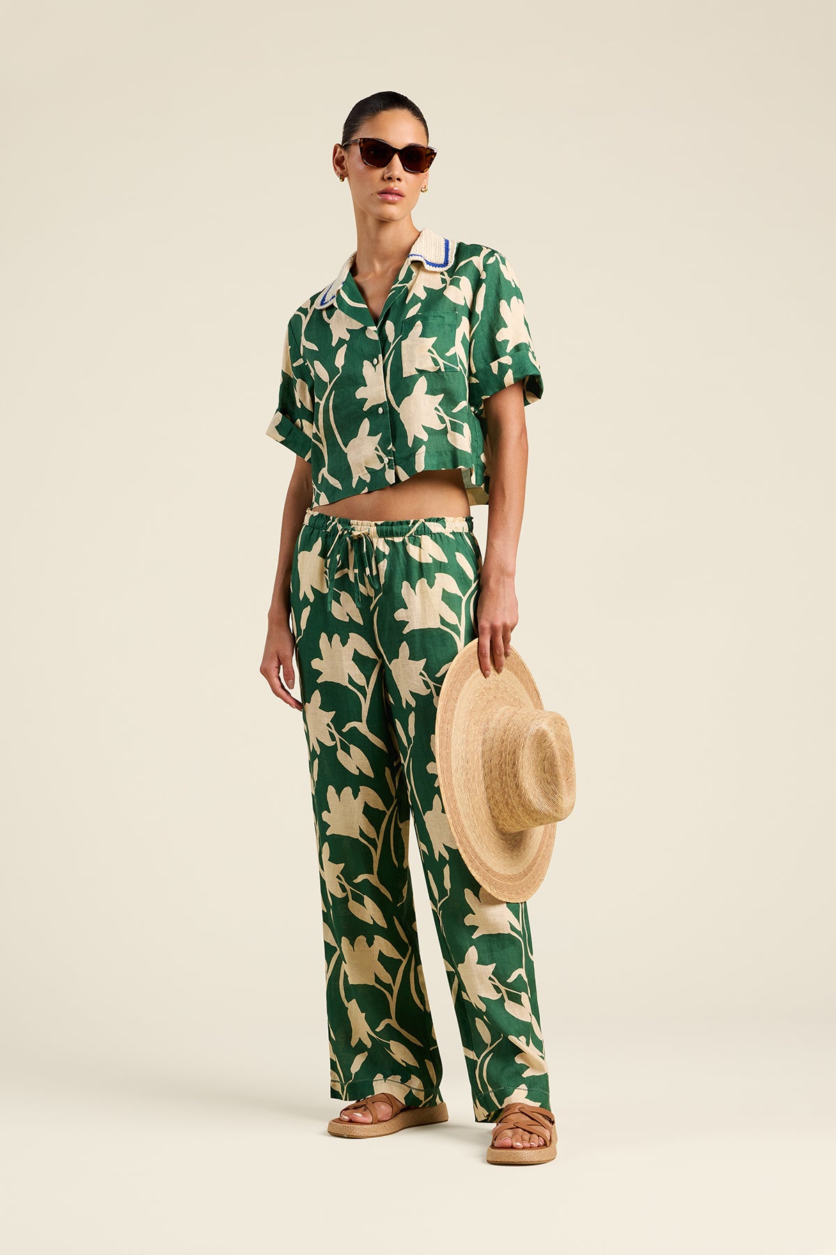Vera Pant Madalena Floral