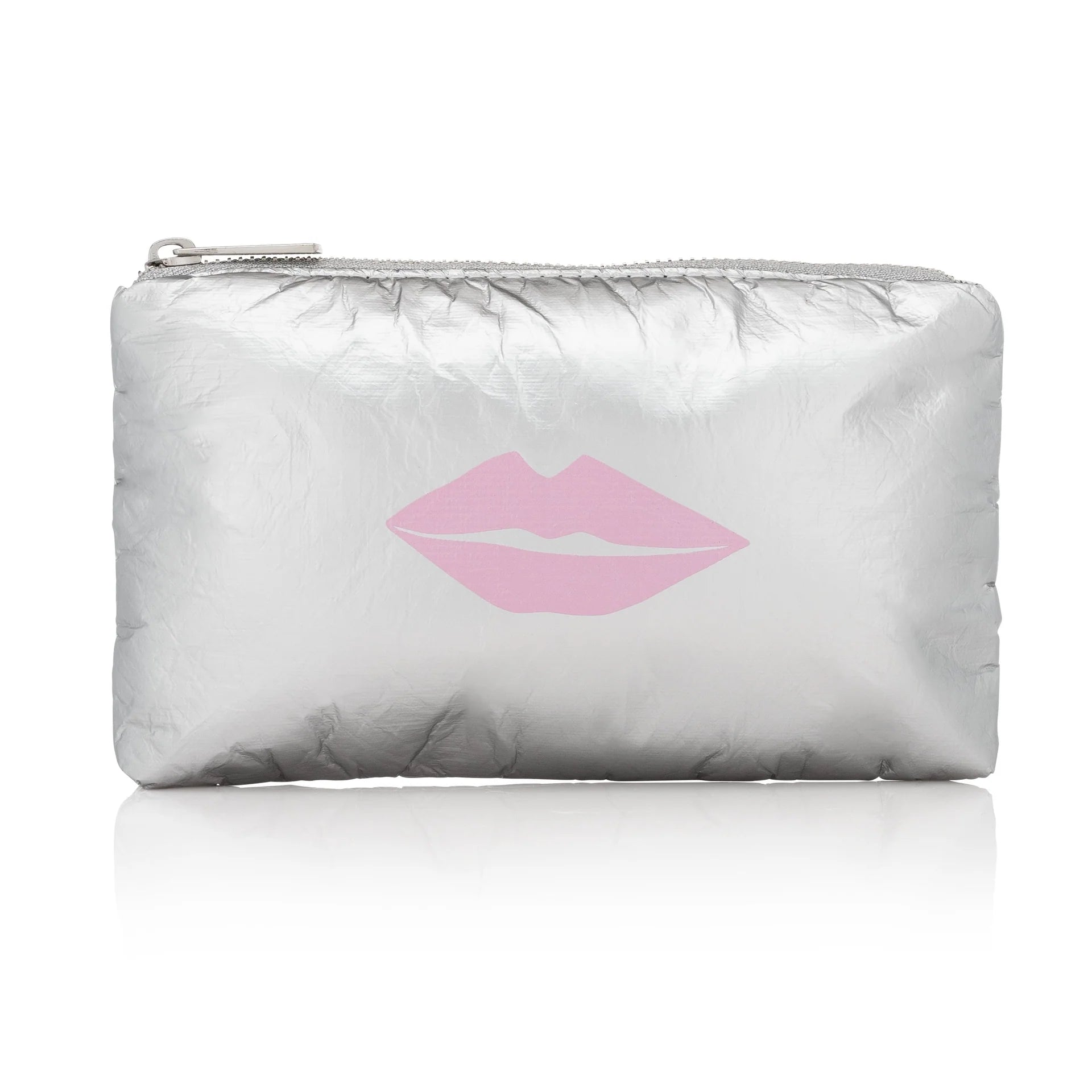 Silver with pink lip mini