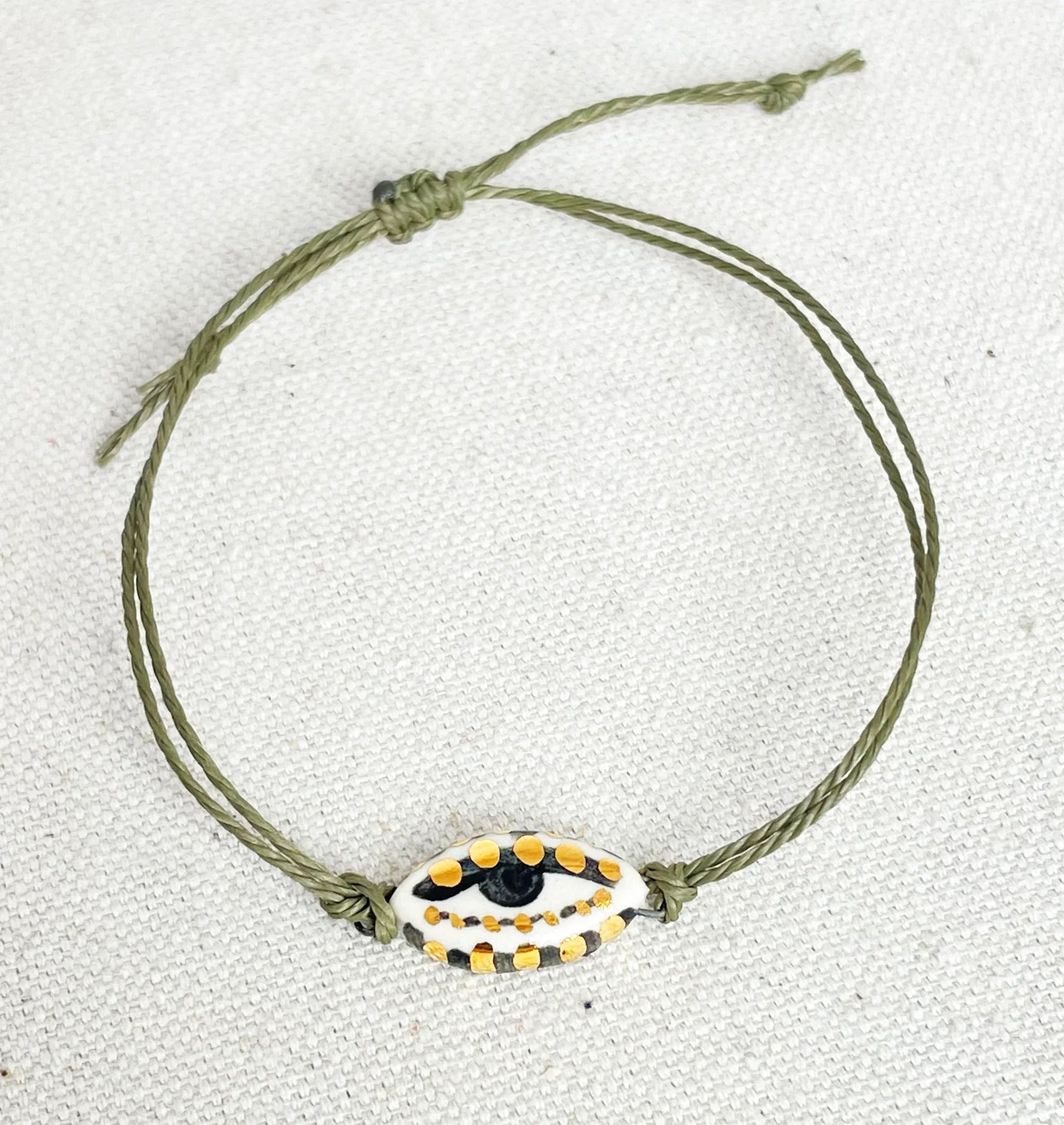 Not So evil eye bracelet