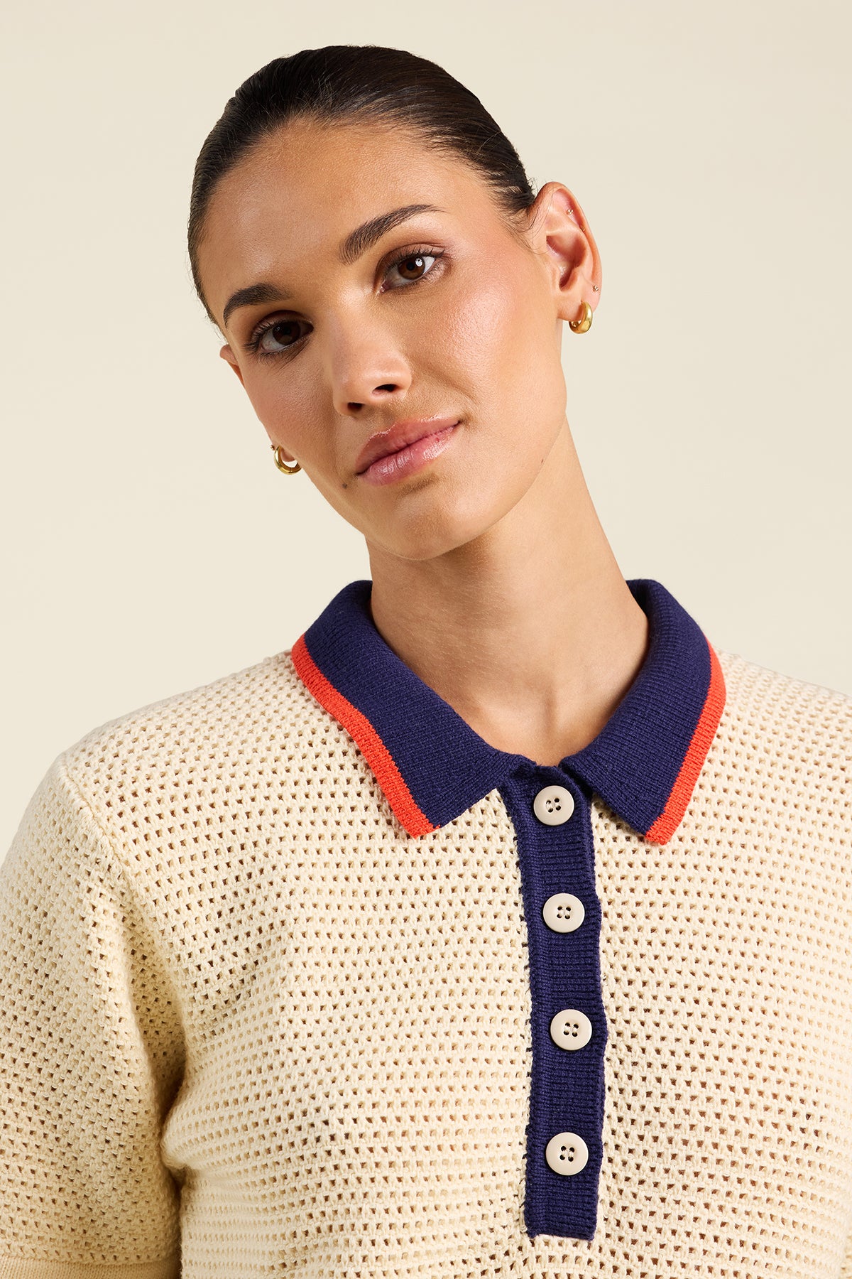 Amalia Polo Antique White