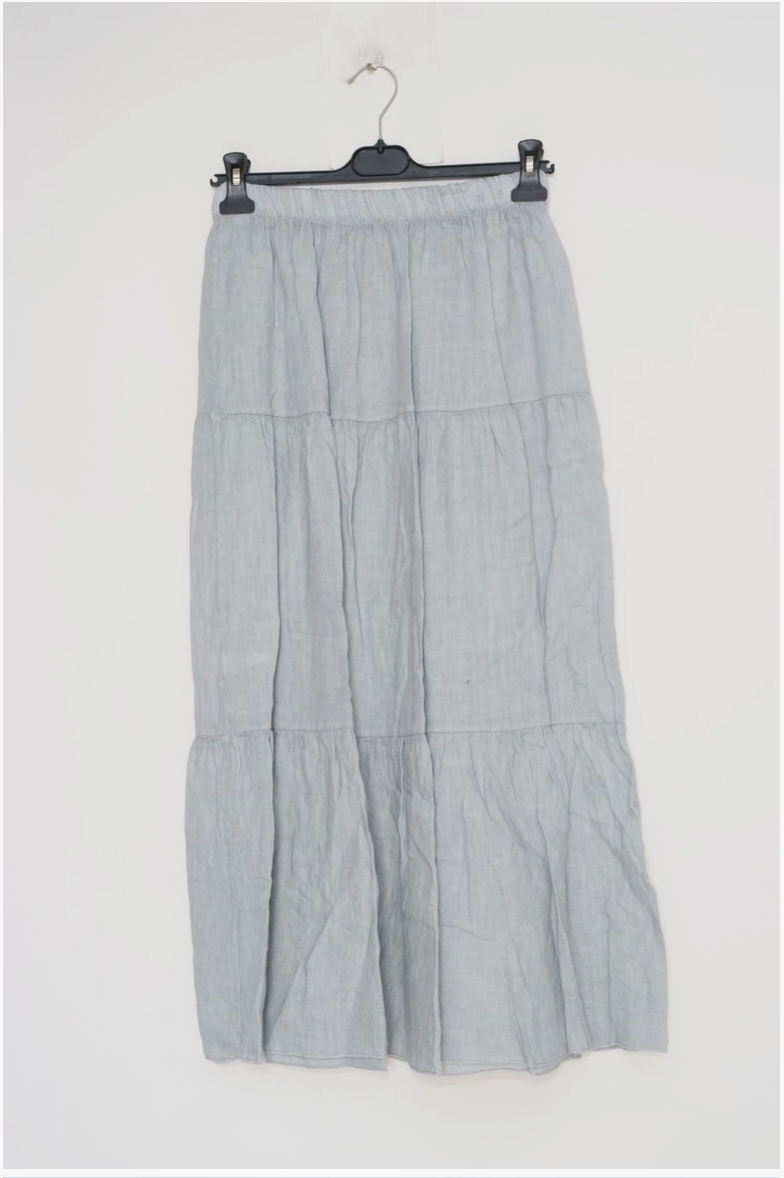 100% Linen Skirt