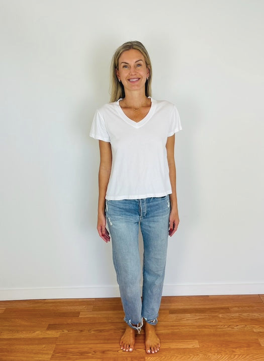 Serena v neck tee