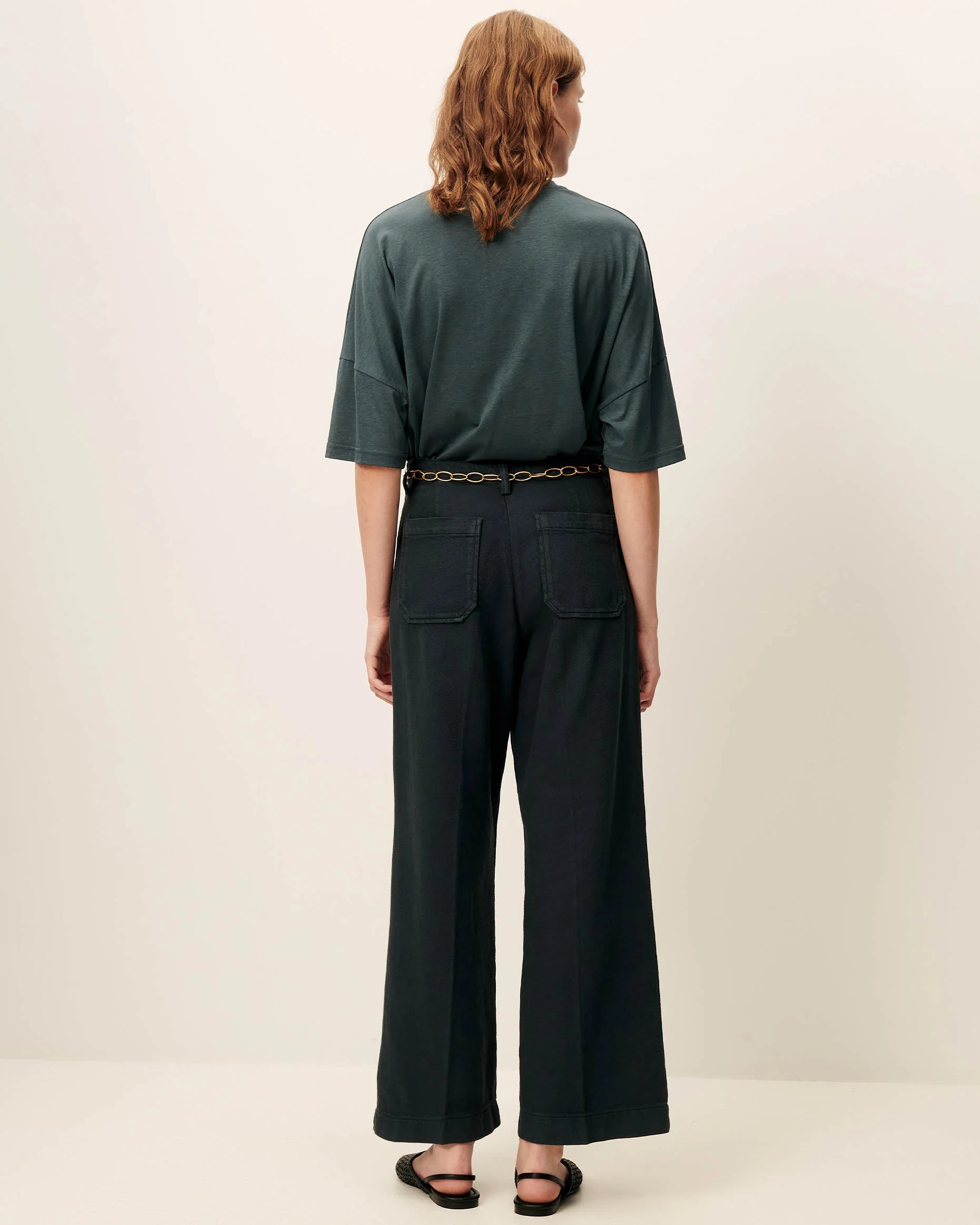 Hendrick pant in Smoke Green