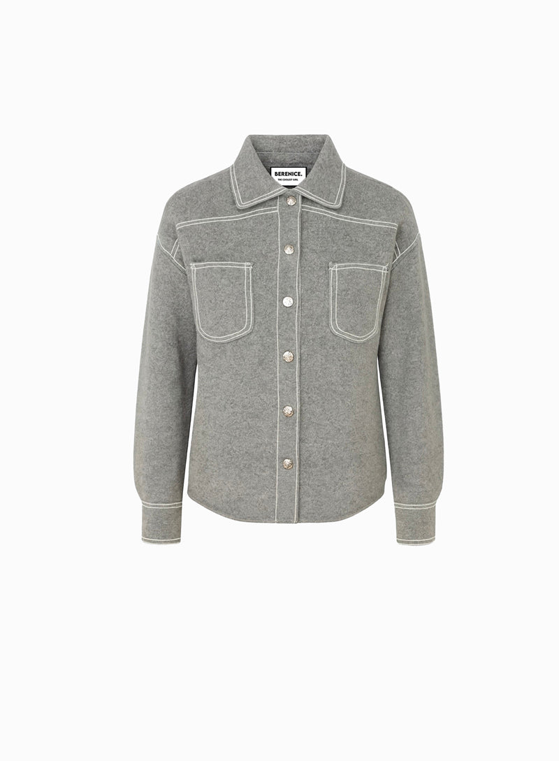 CARDIGAN AVEC SURPIQURES