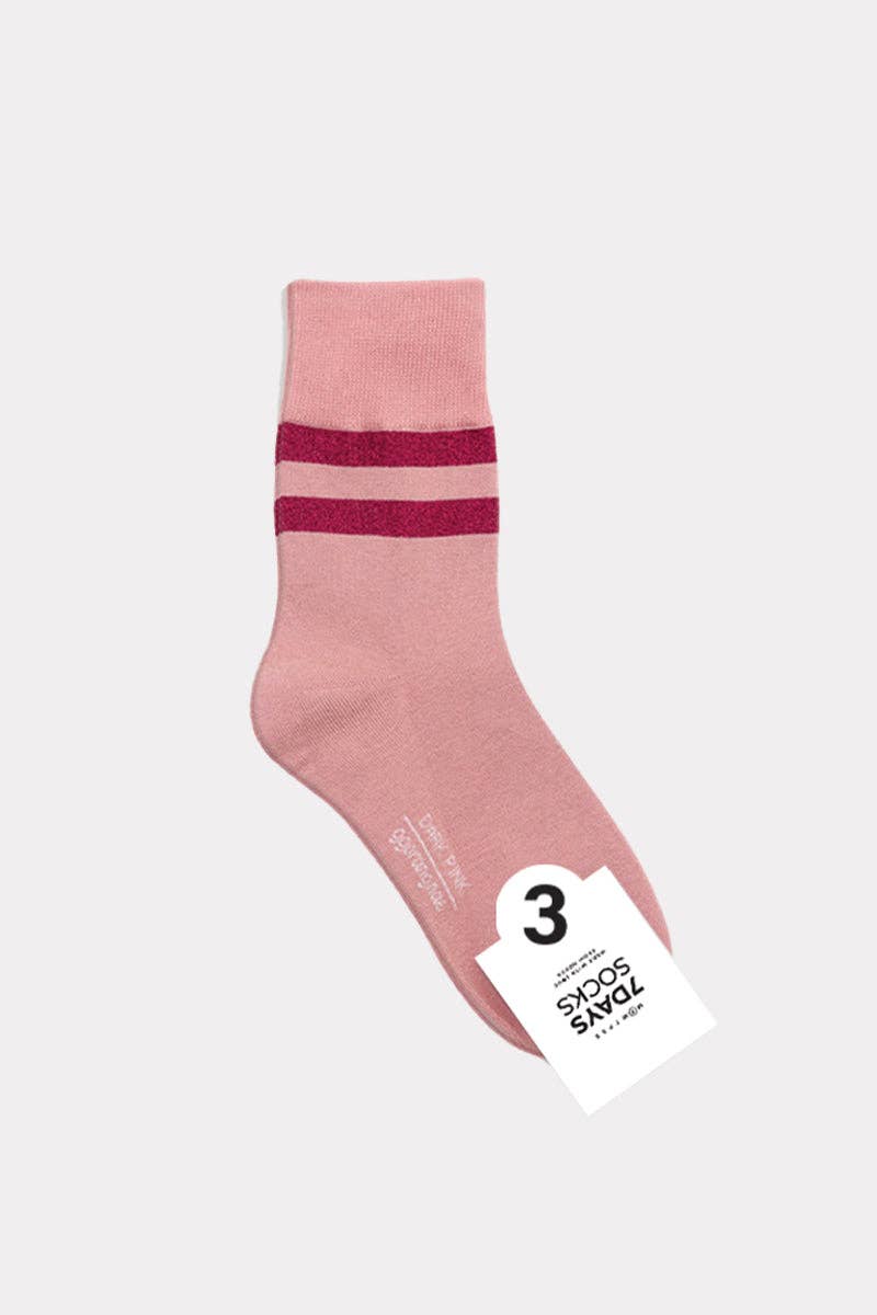 Women's Crew Glitter Socks